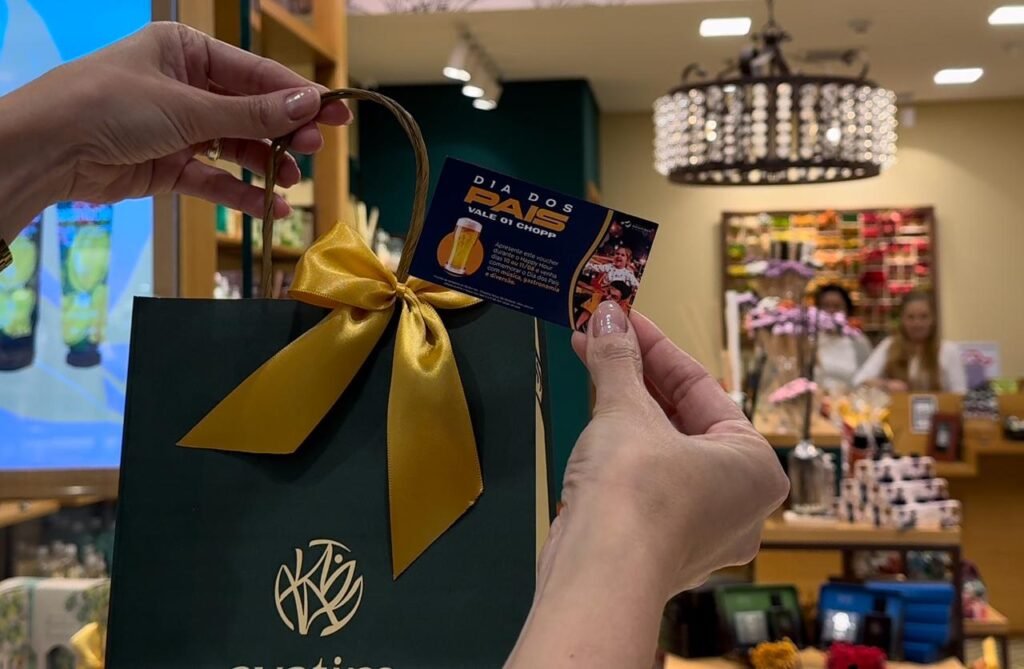 Shopping Parque das Bandeiras lança campanha de Dia dos Pais com descontos exclusivos e vale chope