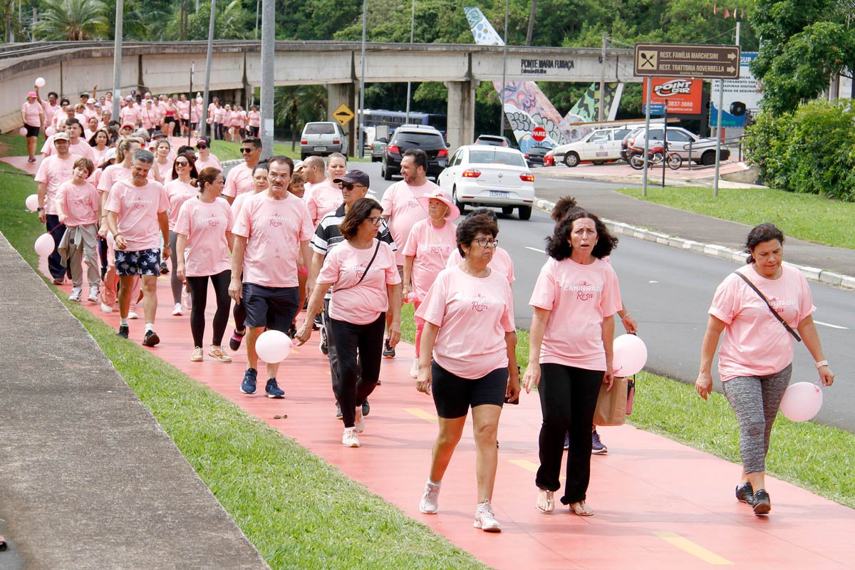 Jaguariúna recebe 3ª edição da Caminhada Outubro Rosa neste domingo