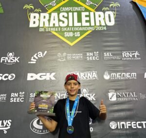 Atletas de Piracicaba conquistam medalhas em campeonato brasileiro de skate