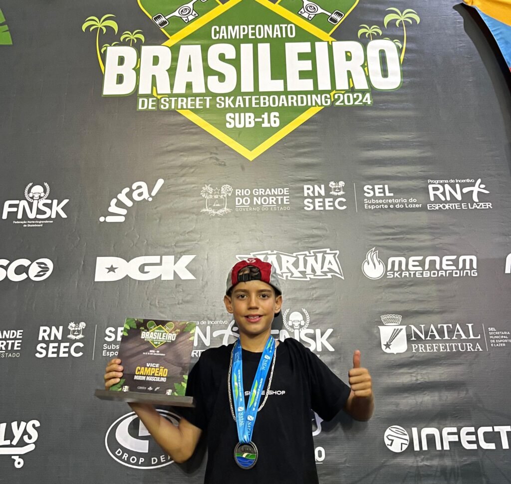 Atletas de Piracicaba conquistam medalhas em campeonato brasileiro de skate