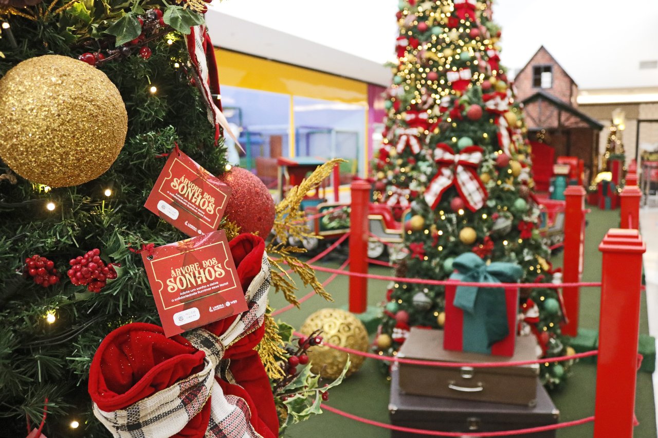 Campanha Árvore dos Sonhos segue até segunda-feira no Limeira Shopping