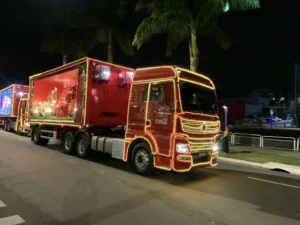 Caravana de Natal da Coca-Cola passa por Pirassununga nesta segunda-feira