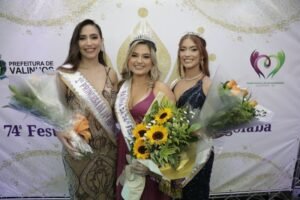 Em noite festiva, corte da 74ª Festa do Figo e 29ª Expogoiaba de Valinhos é escolhida