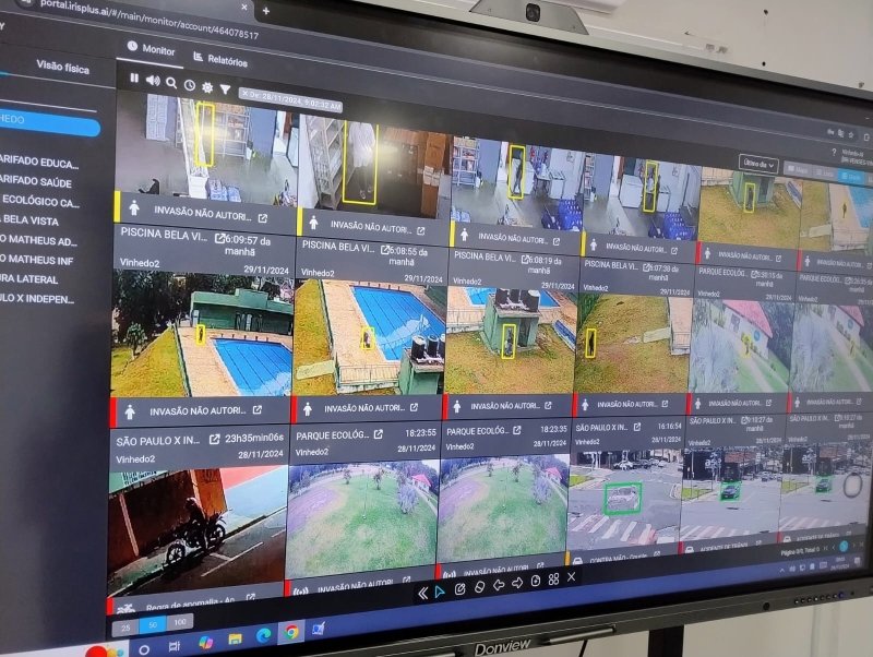 Guarda de Vinhedo testa tecnologia de reconhecimento baseada em IA