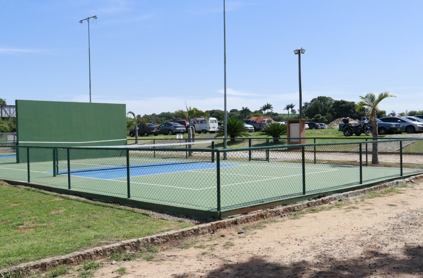 Jaguariúna inaugura a primeira quadra pública de pickleball da região