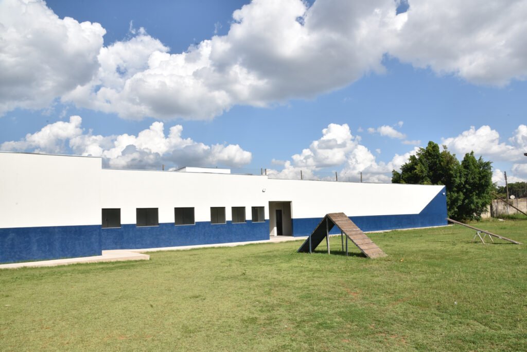 Construção do canil da Guarda Civil entra em etapa final de obras em Rio Claro
