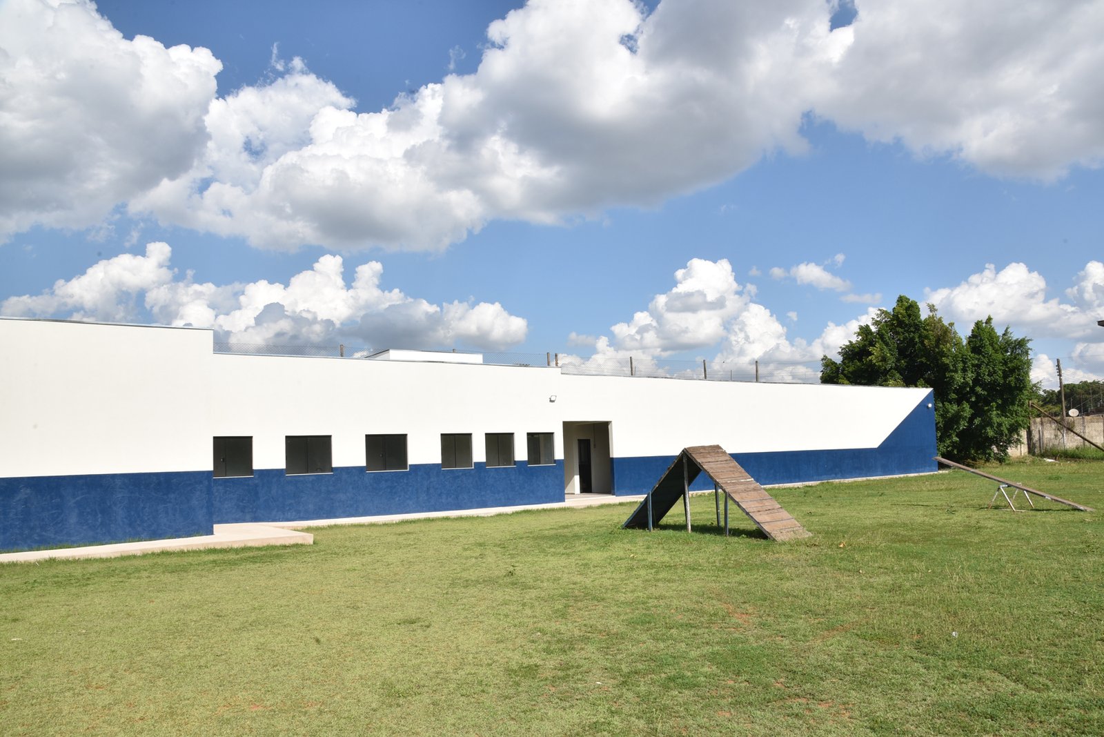 Construção do canil da Guarda Civil entra em etapa final de obras em Rio Claro
