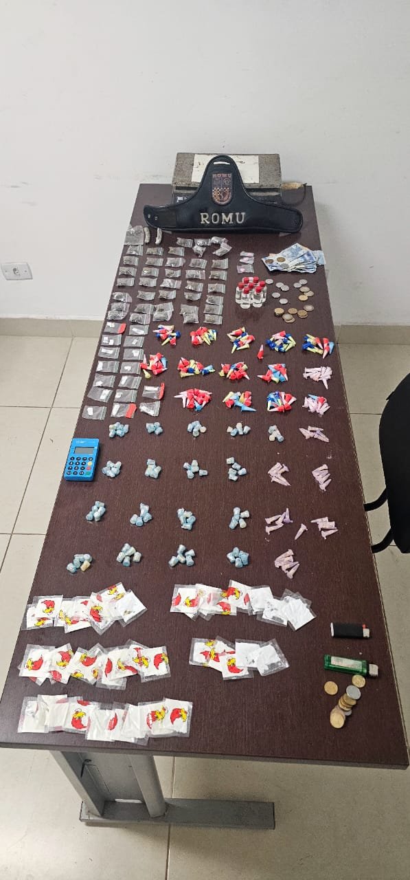 Homem é preso com grande quantidade de entorpecentes em Sumaré