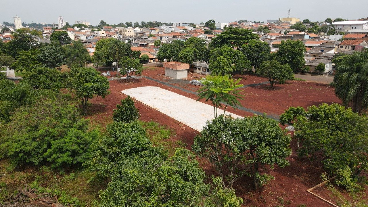 Obra da nova praça pública do Parque Triunfo e região, em Nova Odessa, contará com 18 mil m²