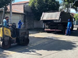 Operação Tapa-Buraco já atendeu sete bairros em Paulínia