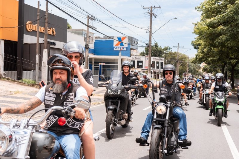 Passeio de Motos em Valinhos reúne mais de 500 participantes de várias localidades