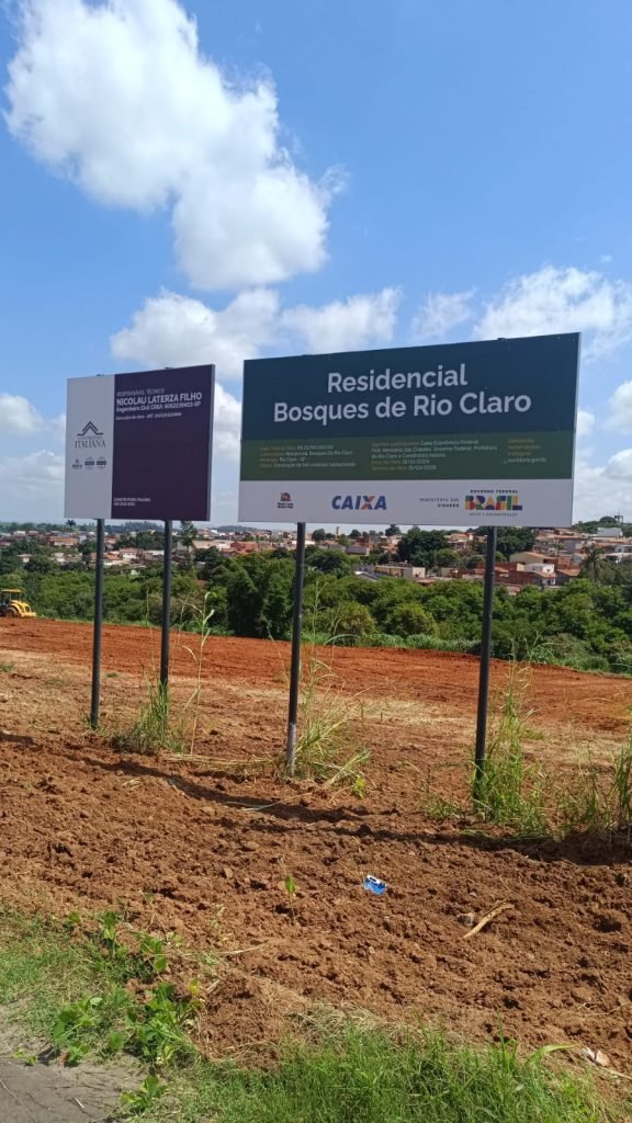 Prefeitura de Rio Claro inicia construção de 144 apartamentos