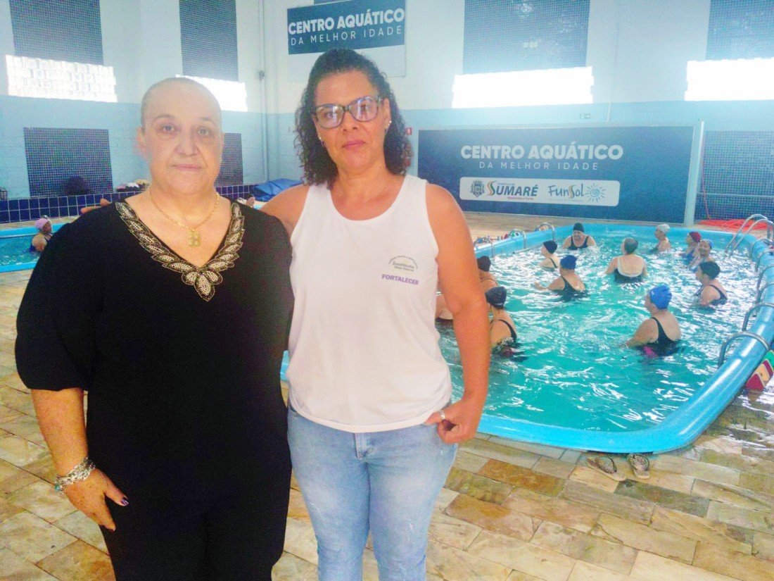 Prefeitura de Sumaré abre inscrições para aulas de hidroginástica para idosos