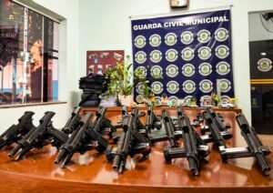 Prefeitura de Santa Bárbara doa armamentos à Guarda Municipal de Borborema