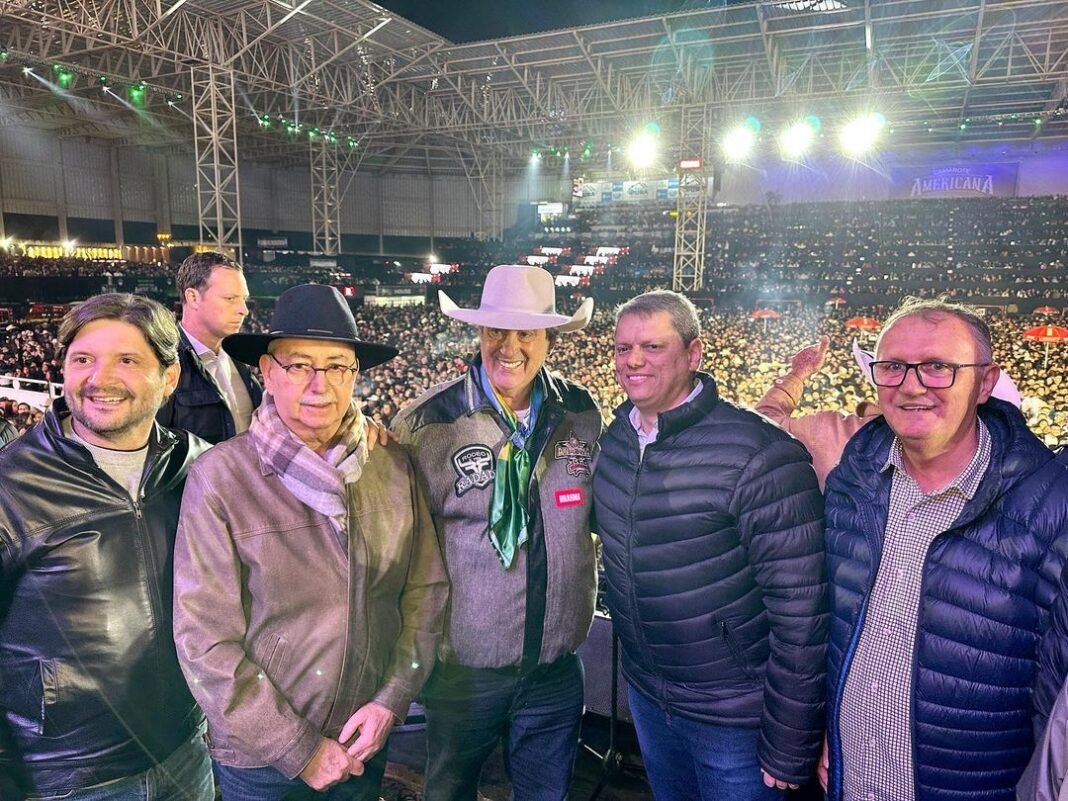 Tarcísio vem para Americana neste sábado inaugurar creche e visitar a Festa do Peão