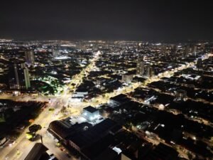 Indaiatuba inicia instalação de lâmpadas LED na região do bairro Chácaras Areal