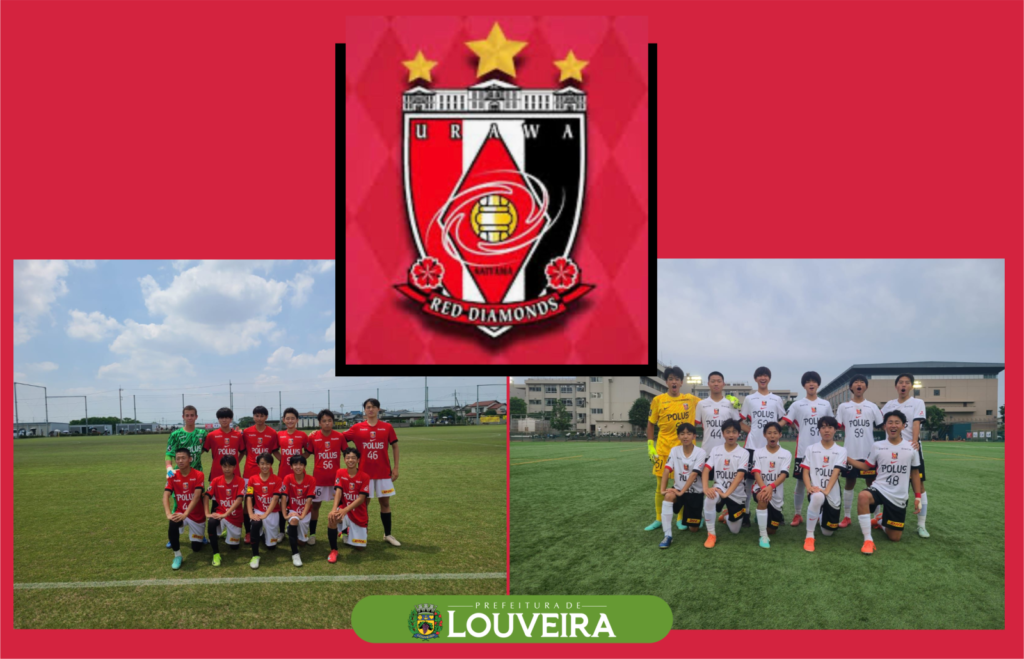 Louveira recebe equipe japonesa de futebol Urawa Red Diamonds para período de treinos e amistosos abertos ao público