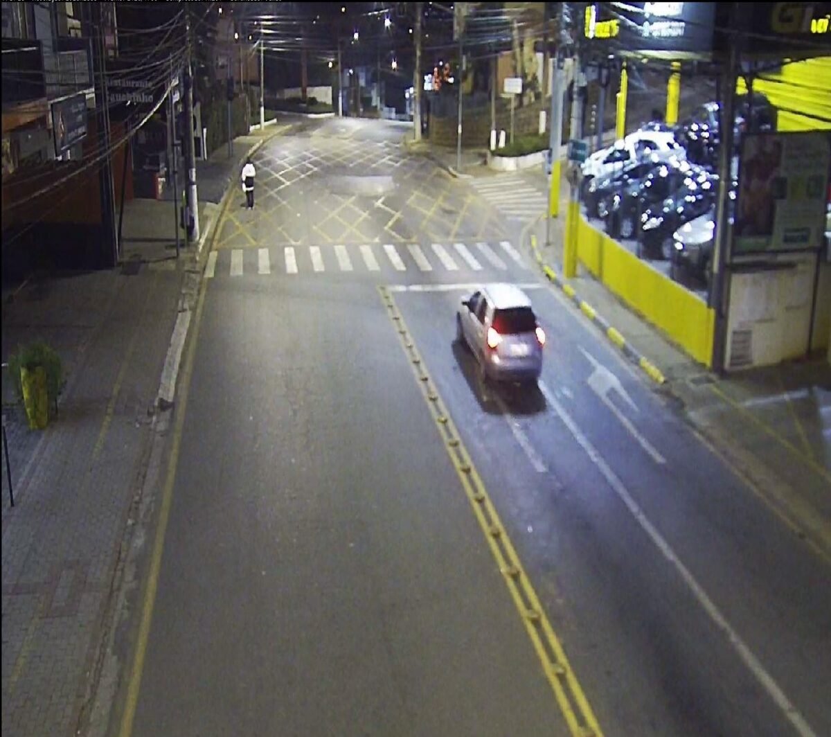 Polícia identifica autor do atropelamento no centro de Louveira com videomonitoramento