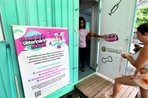 Consultórios Consultórios Veterinários Móveis oferecem consultas e atendimento gratuito em Campinas