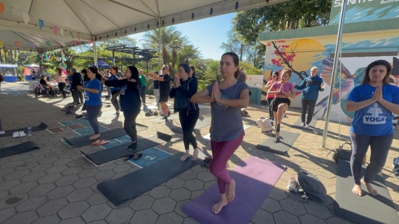 Evento aberto ao público em Valinhos terá aula de Yoga e de Aeroboxe gratuitas nesse sábado
