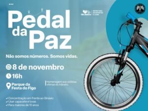 Valinhos realiza “Pedal da Paz” dia 8 em homenagem aos ciclistas vítimas do trânsito