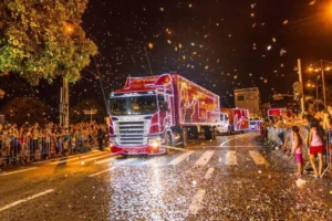 Caravana da Coca-Cola passará por Americana e Santa Bárbara nesta quarta-feira