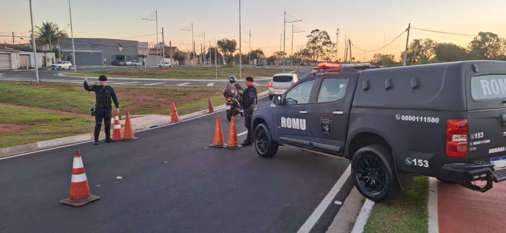Prefeitura realiza bloqueios e reforça GM para tornar Hortolândia mais segura