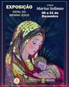 Vinhedo recebe exposição “Natal do Menino Jesus” de Marisa Solimeo
