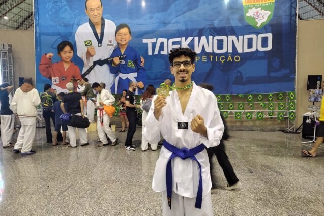 Atleta louveirense Tarcísio Margrieri é bicampeão da Copa América de Taekwondo