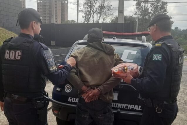 GCM de Valinhos prende quatro indivíduos e apreende drogas em ações no fim de semana