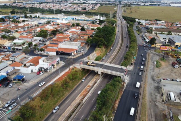 Hortolândia inaugura viaduto sobre a rodovia SP-101 nesta terça-feira