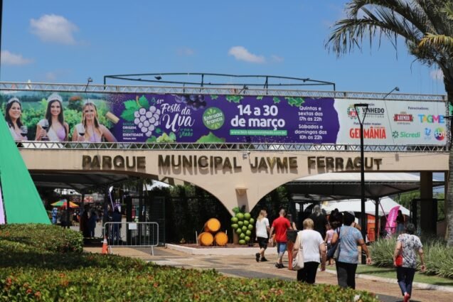 Mais de 165 mil pessoas já passaram pela 61ª Festa da Uva e 13ª Festa do Vinho de Vinhedo