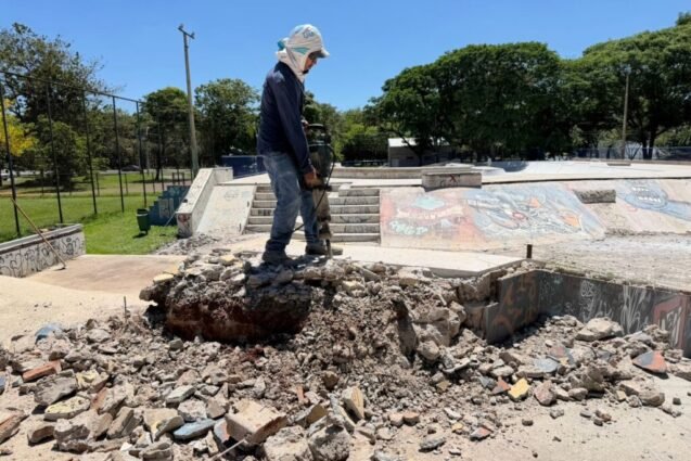 Piracicaba inicia obra na área de street da pista de skate da Área de Lazer do Trabalhador