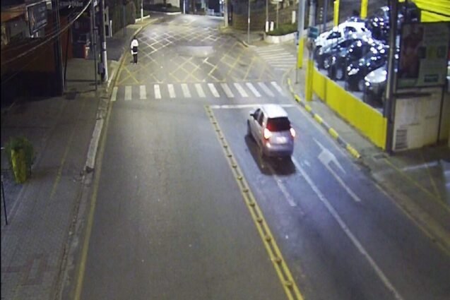 Polícia identifica autor do atropelamento no centro de Louveira com videomonitoramento
