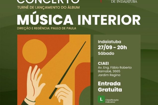 Sinfônica de Indaiatuba lança álbum Música Interior