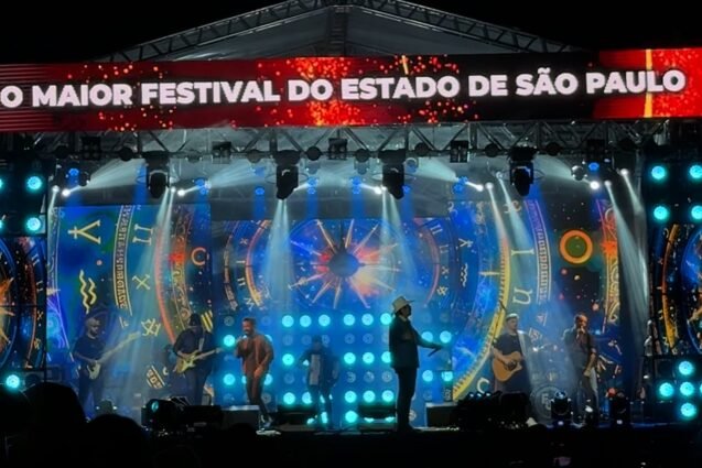 Último fim de semana do Festival de Inverno de Amparo traz ícones da música nordestina, MPB e sertaneja