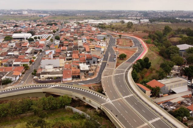 Viaduto no Jd. Nova Europa será entregue nesta quinta em Hortolândia